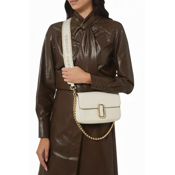 Marc Jacobs Women's The J Marc Classic Crossbody Shoulder Bag White OS - Picture 4 of 16